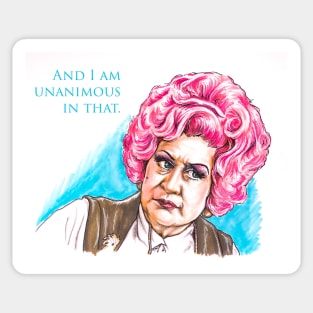 Mrs. Slocombe - AYBS? - And I am Unanimous in That Sticker